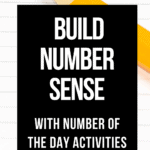 build number sense with number of the day activities