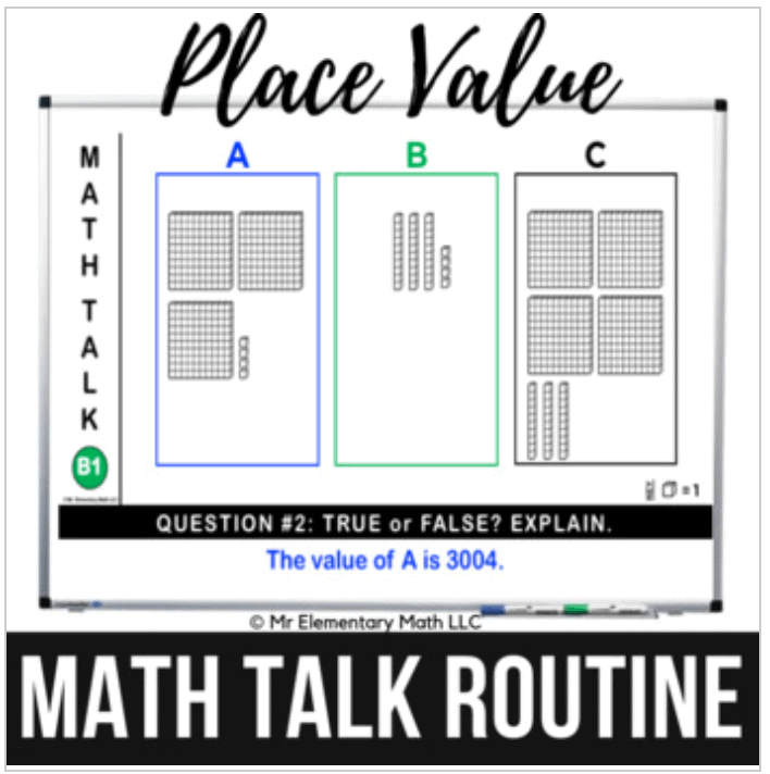 place value routine