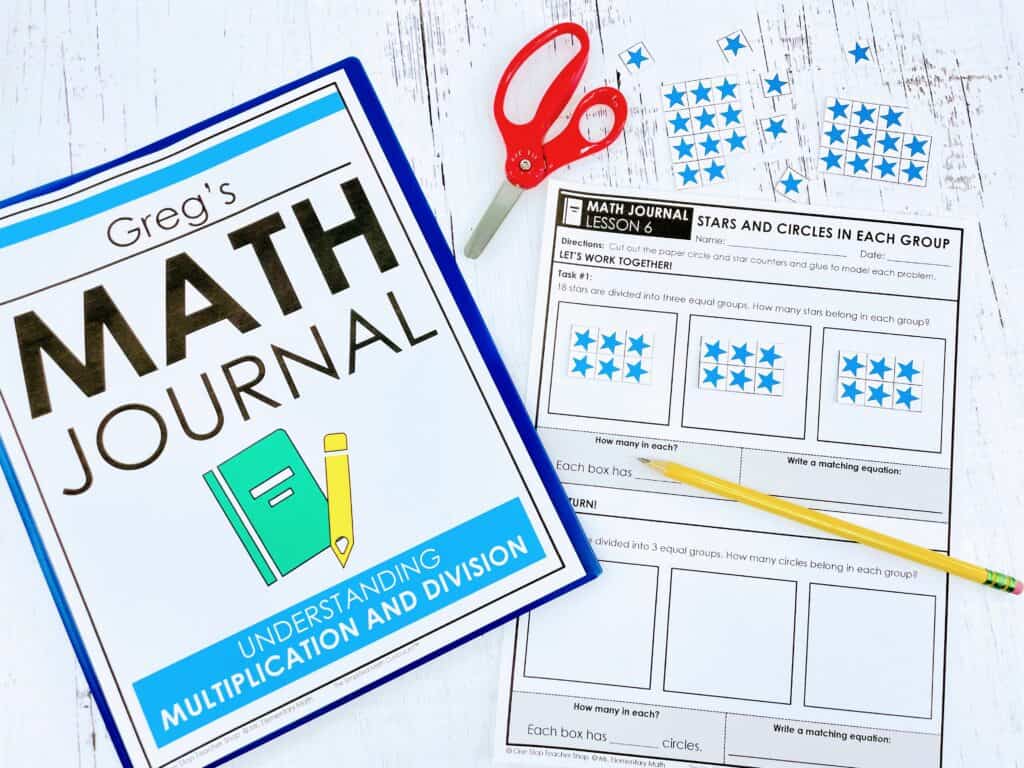 multiplication hands-on activity